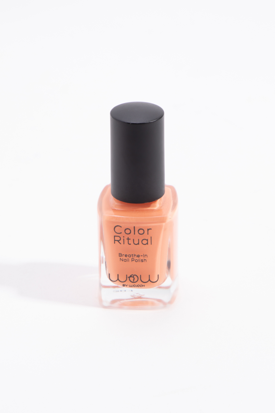 

Wow Beauty Forward Color Ritual Breathe-in Nail Polish, 332 Peach Dusk
