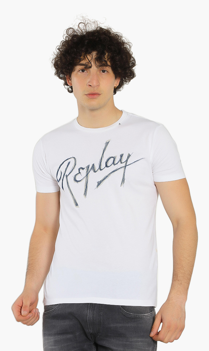 

Replay Embroidered Logo T-shirt