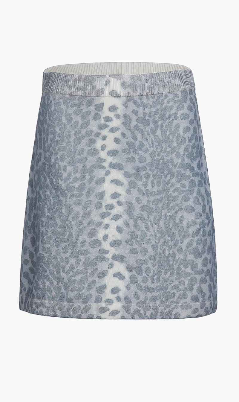 

Guepard Leopard Skirt, Grey