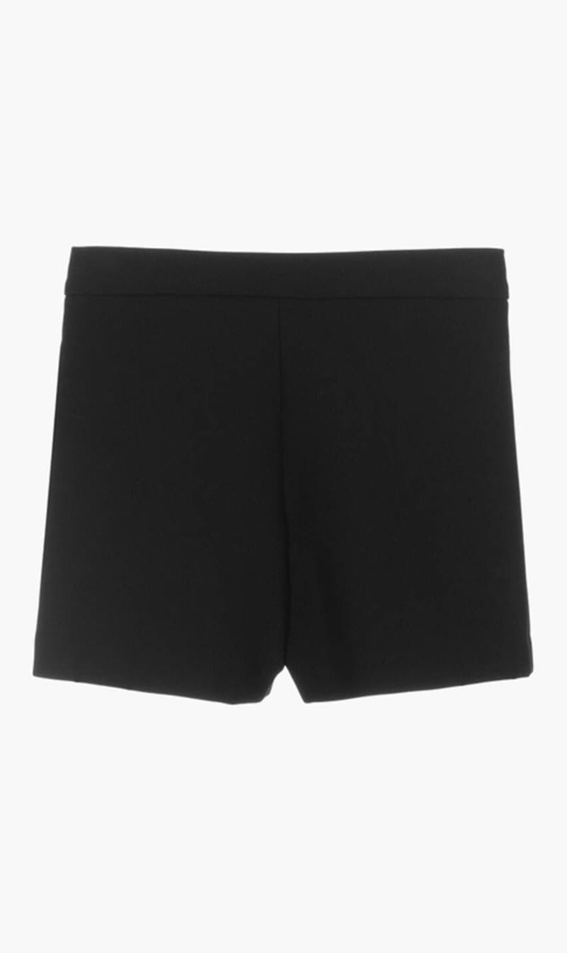 

Versace Black Logo Details Shorts for Girls | The Deal Outlet