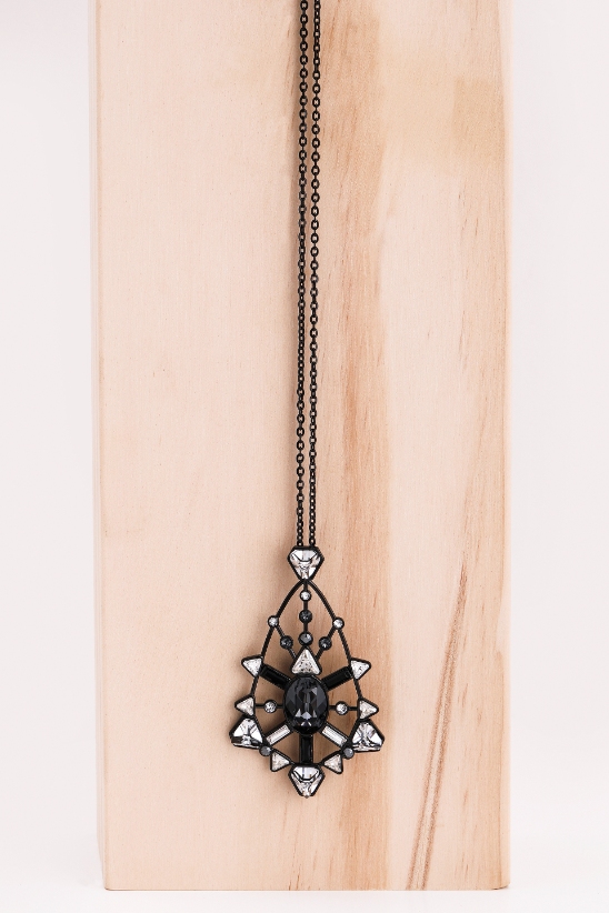 

SWAROVSKI Sensational Brunette Silver Necklace