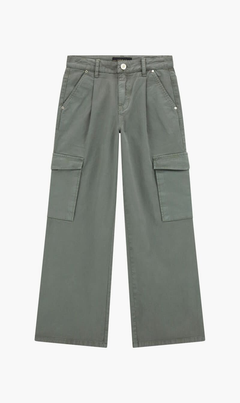 

Guess Green Gmt Dye Gabardine Lo for Girls | The Deal Outlet
