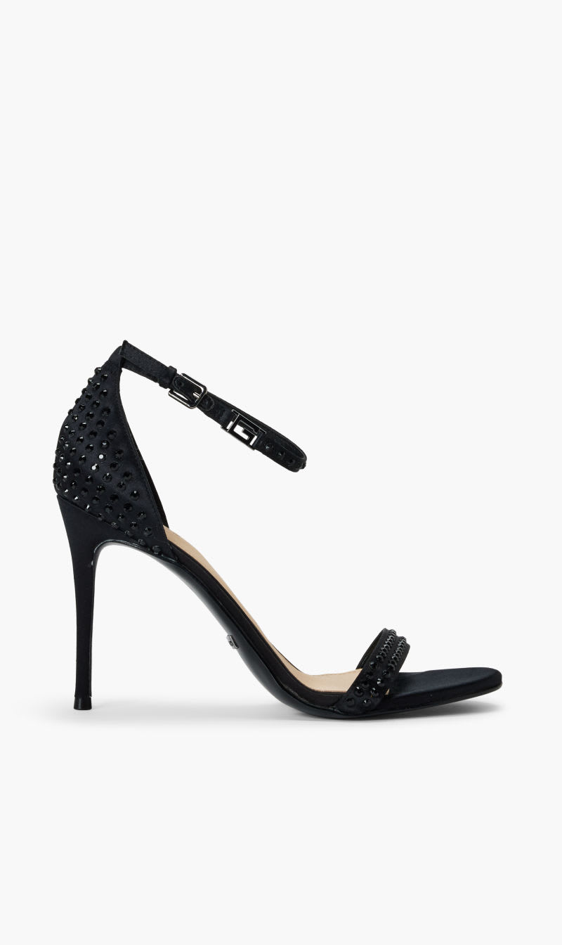

Guess Black Kabail Strap Dress Sandals for Women | The Deal Outlet