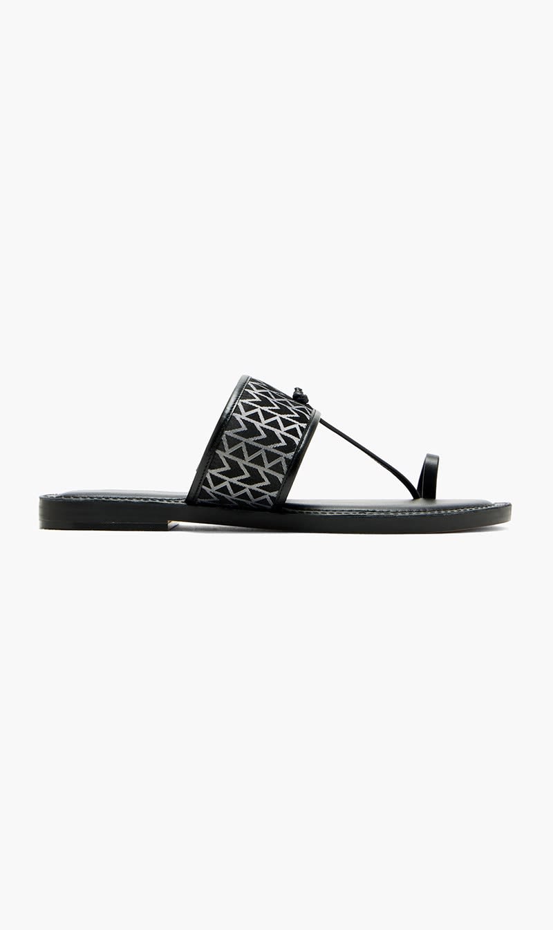 Michael Kors Black Ashtin Sandals for Women