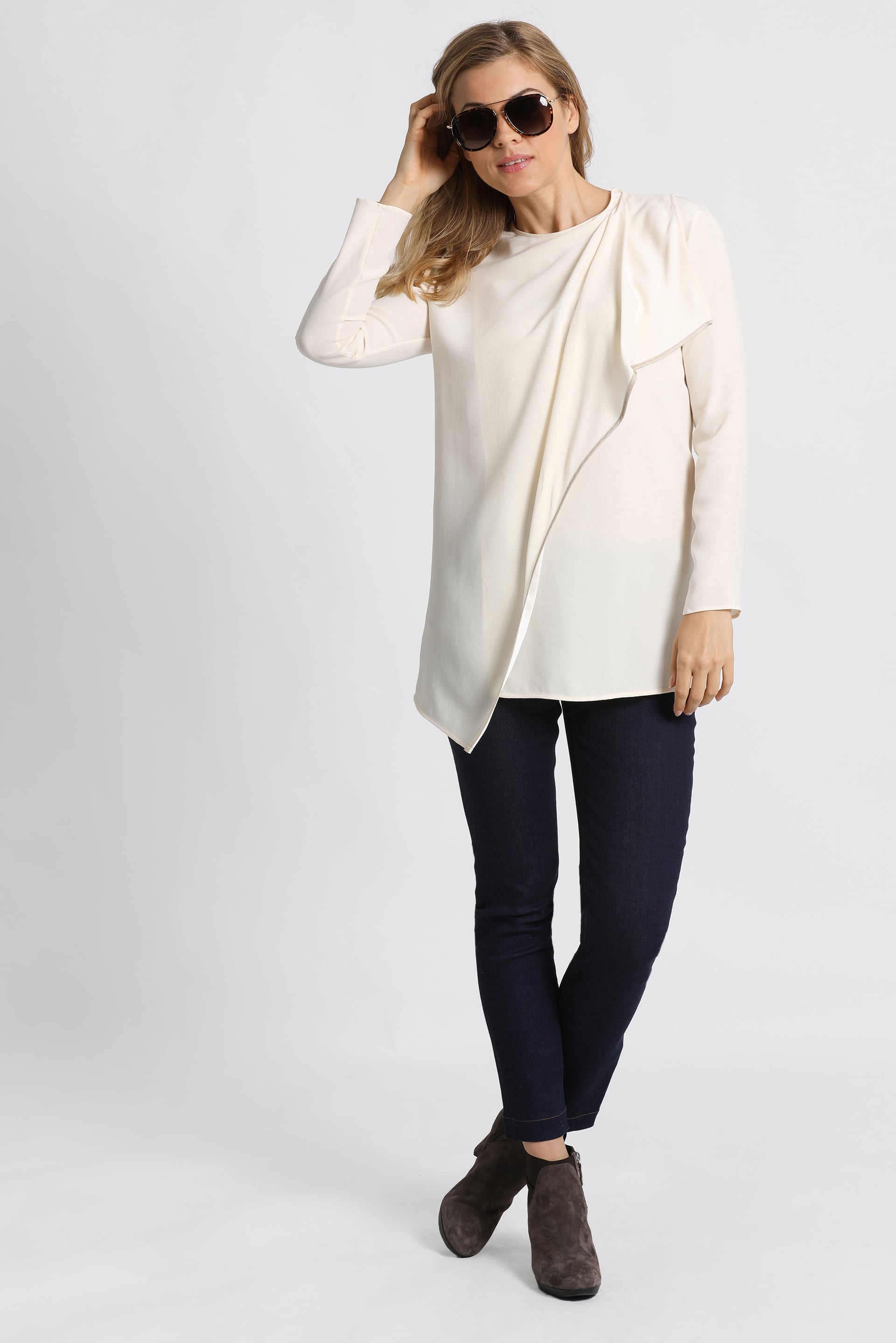 

Max Mara Beige Vidim Blouse for Women