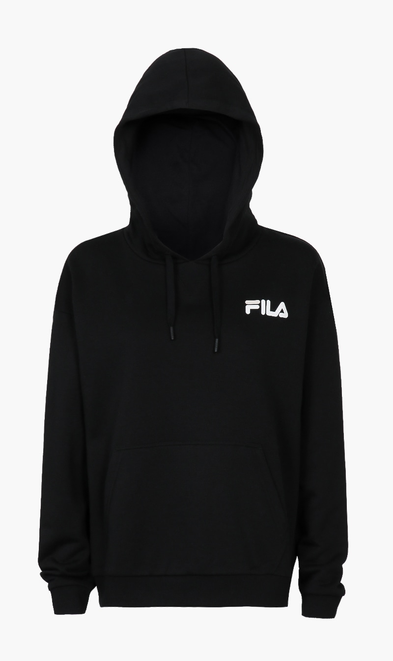 

Fila bet logo hoodie | the deal outlet, Black
