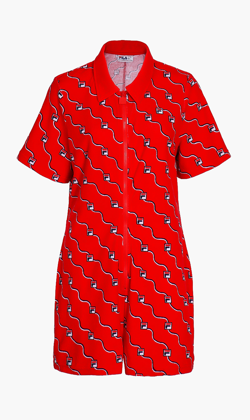 

Fila Bina Front Zip Playsuit