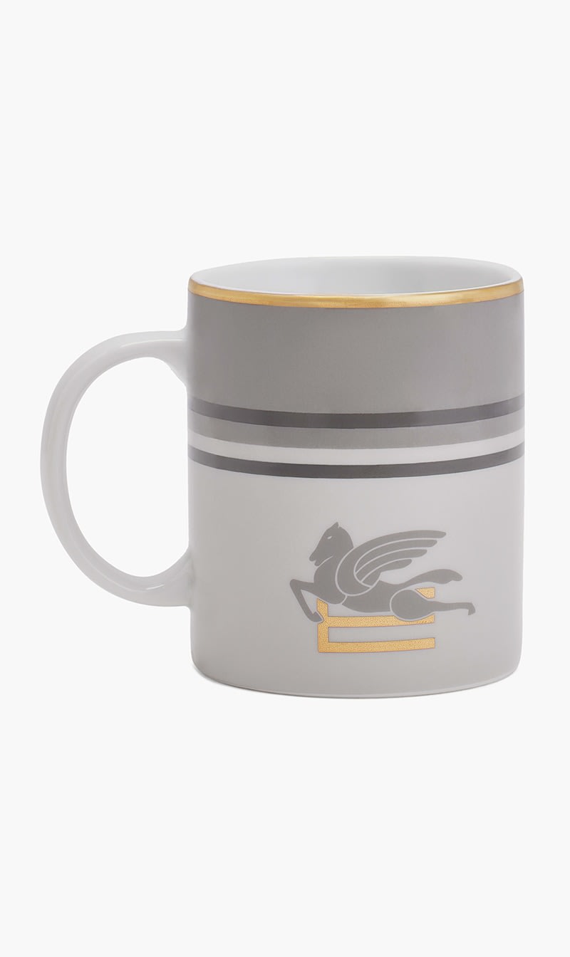 

Etro Others Pegaso Mug Grey | The Deal Outlet