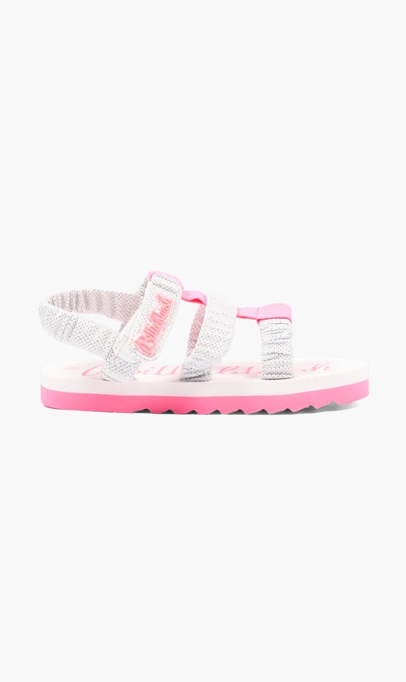 Billieblush Pink Logo Sandals for Girls