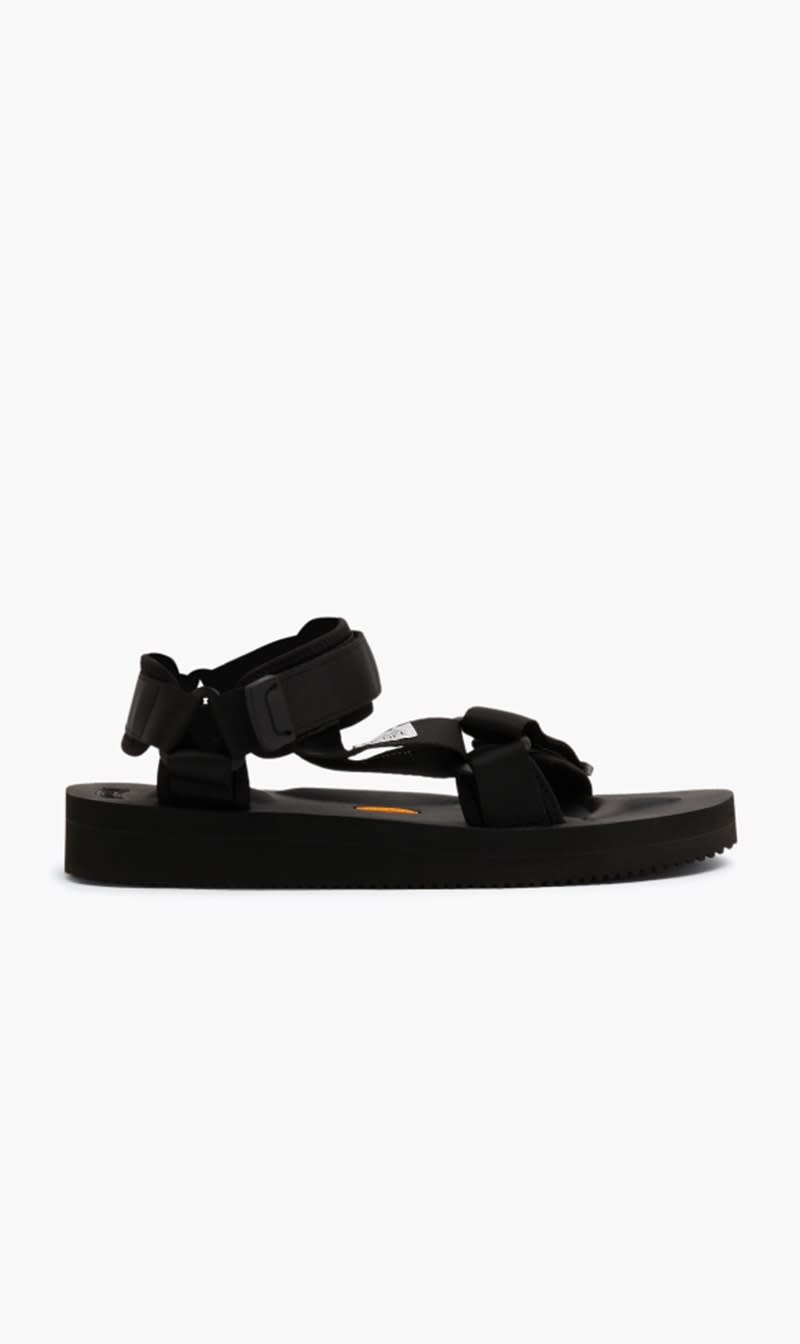 

Suicoke Black Simple Sandal Og-022v2 / Depa-v2 for Women | The Deal Outlet