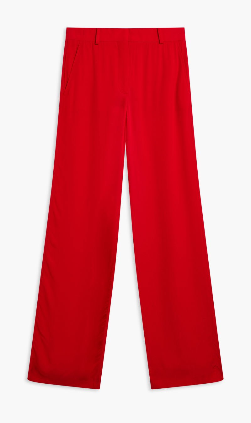 

Stella Mc Cartney Red Straight Leg Trousers for Women | The Deal Outlet