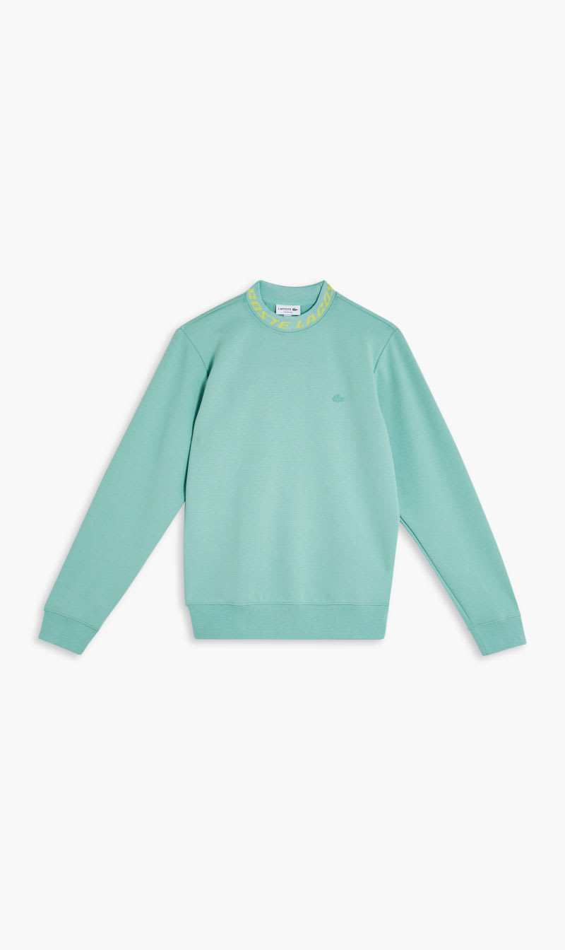 

Lacoste Green Double Sided Logo Collar Sweatshirt for Men | The Deal Outlet