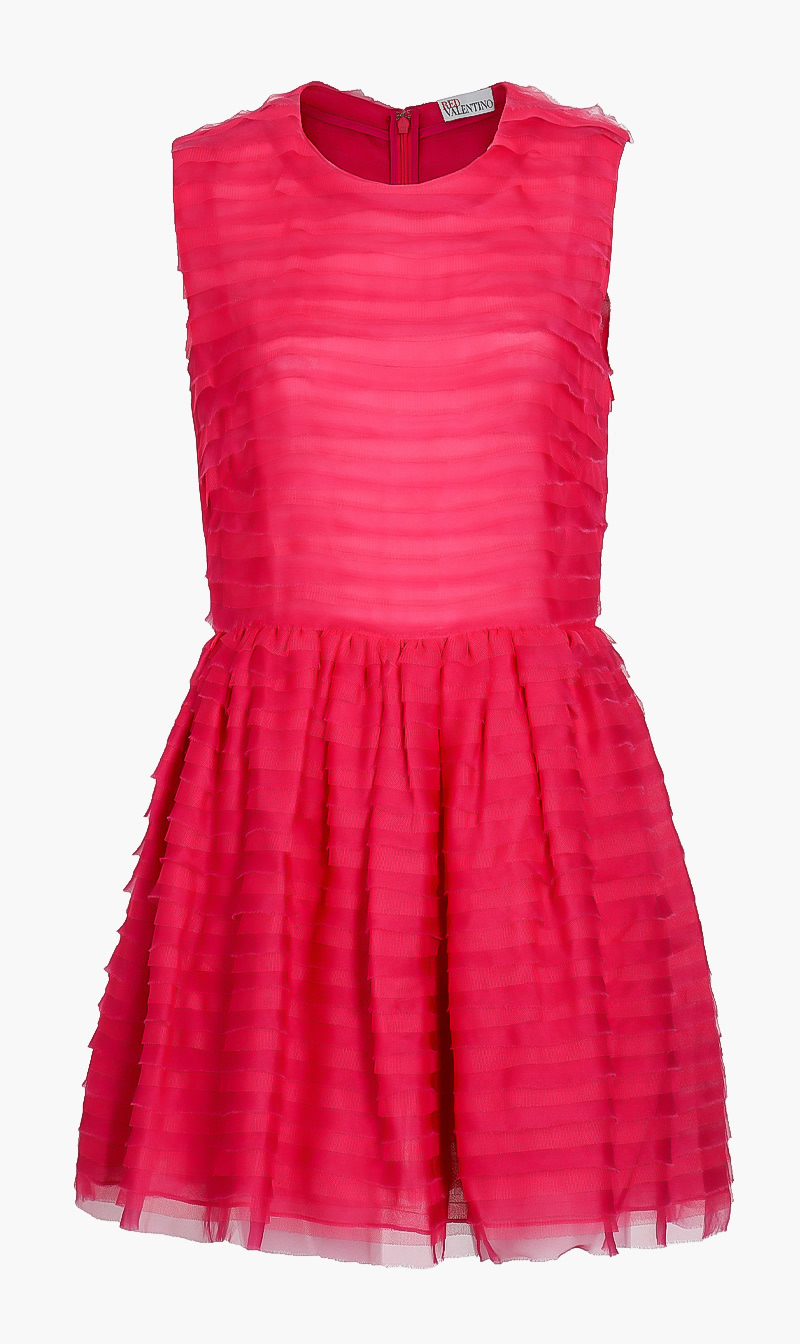 

Red Valentino Pleated Mini Dress