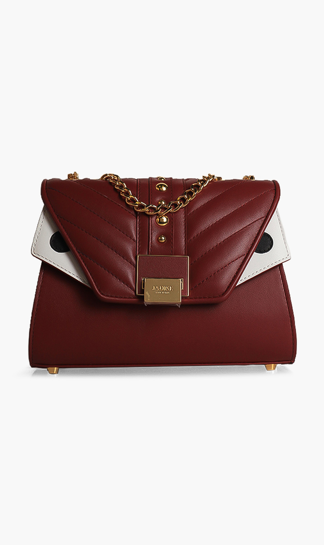 

Jadise Grain Leather Medium Sling Bag