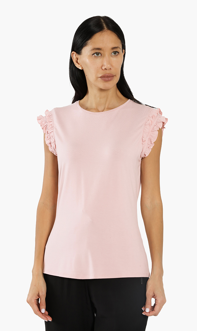 Ted Baker Linea Frill Sleeves Top