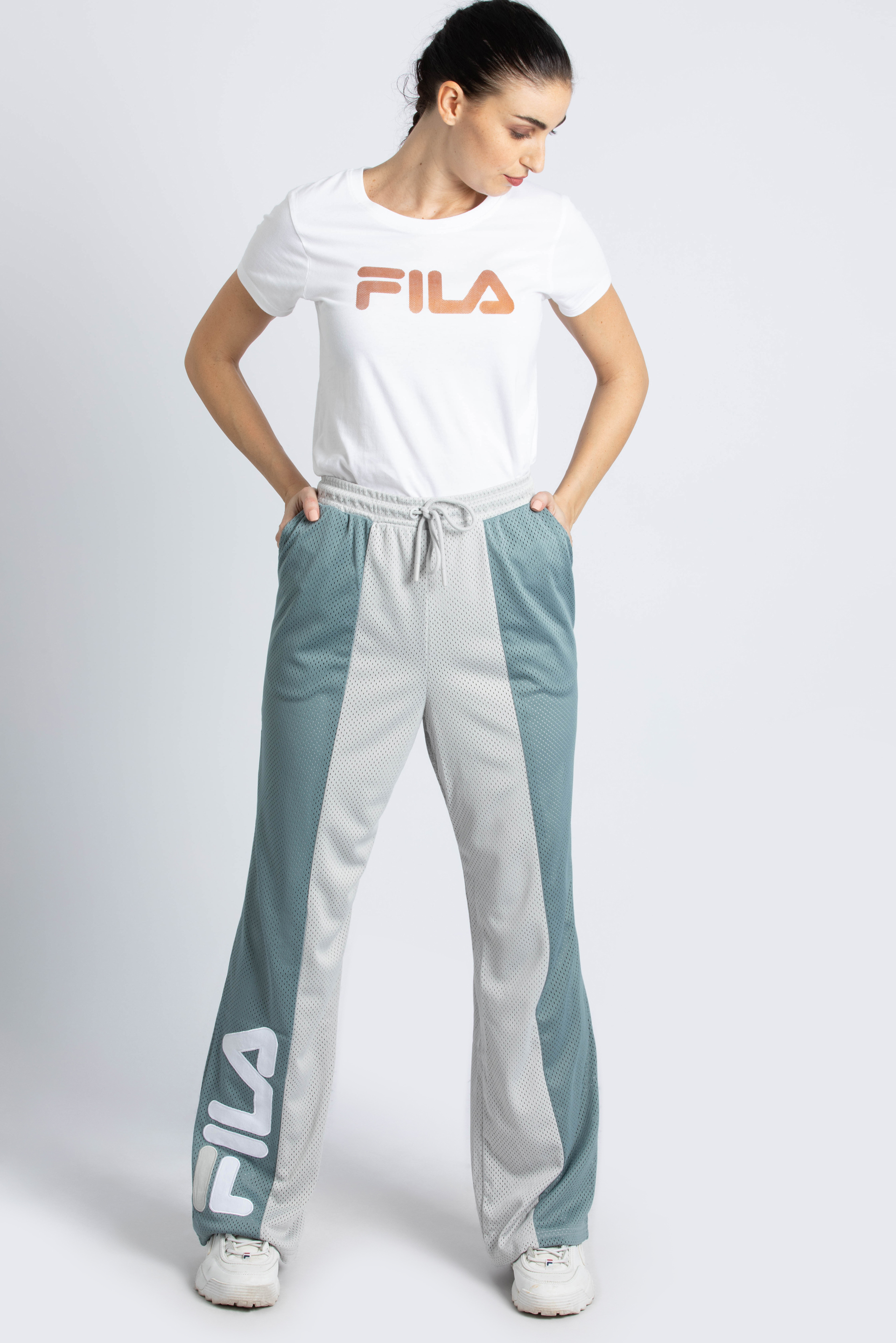 

Fila Lucinda Mesh Wide Leg Pants