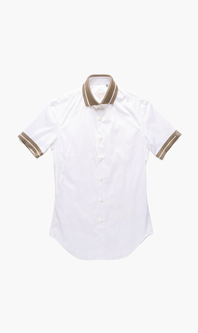 

Pal Zileri Contrast Collar Shirt