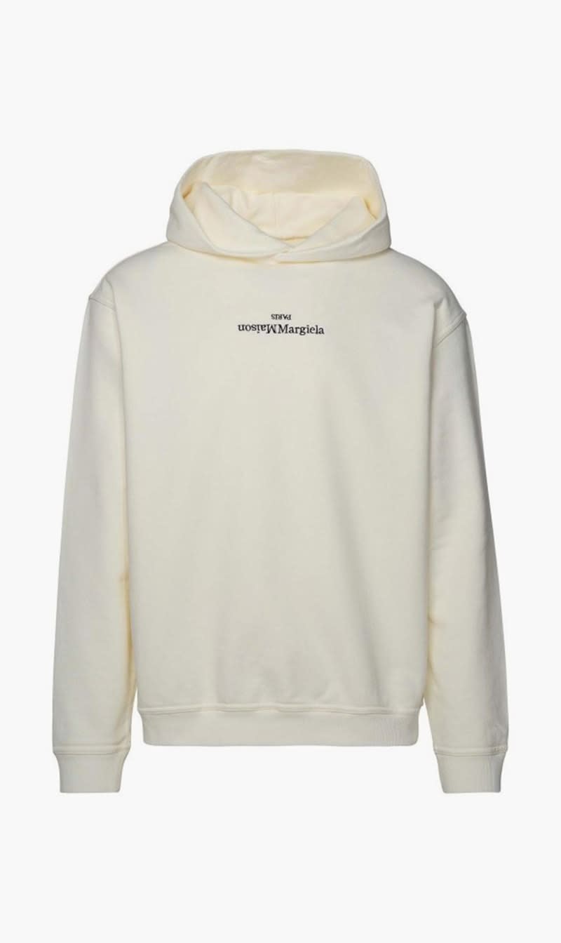 

Maison Margiela White Cotton Sweatshirt for Men | The Deal Outlet
