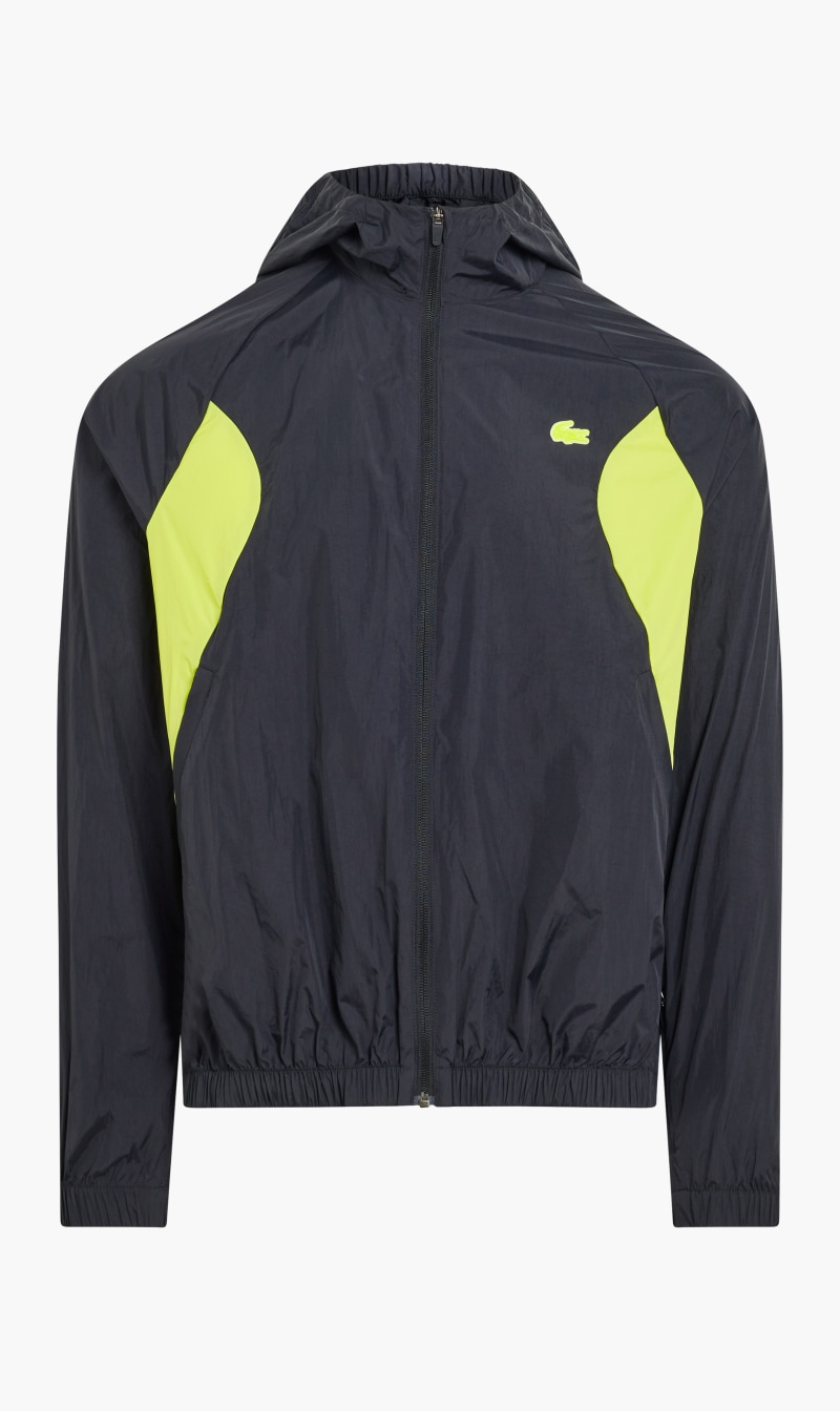 

Lacoste Black Blouson Side Patched Jacket for Men | The Deal Outlet