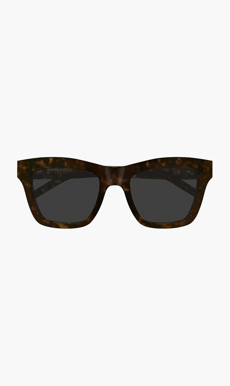 Saint Laurent Paris Brown Cat Eye Sunglasses for Women