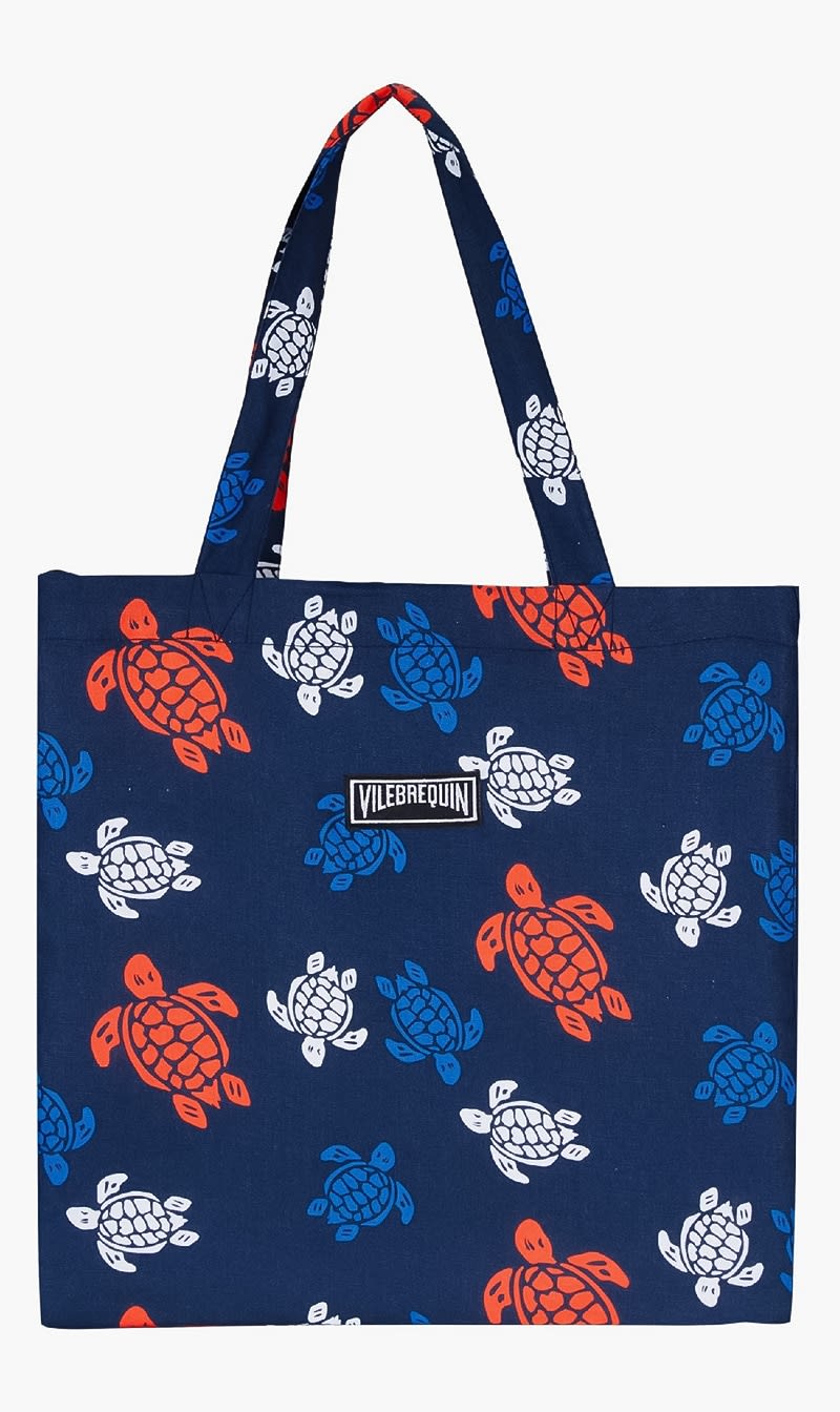 

Vilebrequin Blue Tortues Multicolores Tote Bag | The Deal Outlet