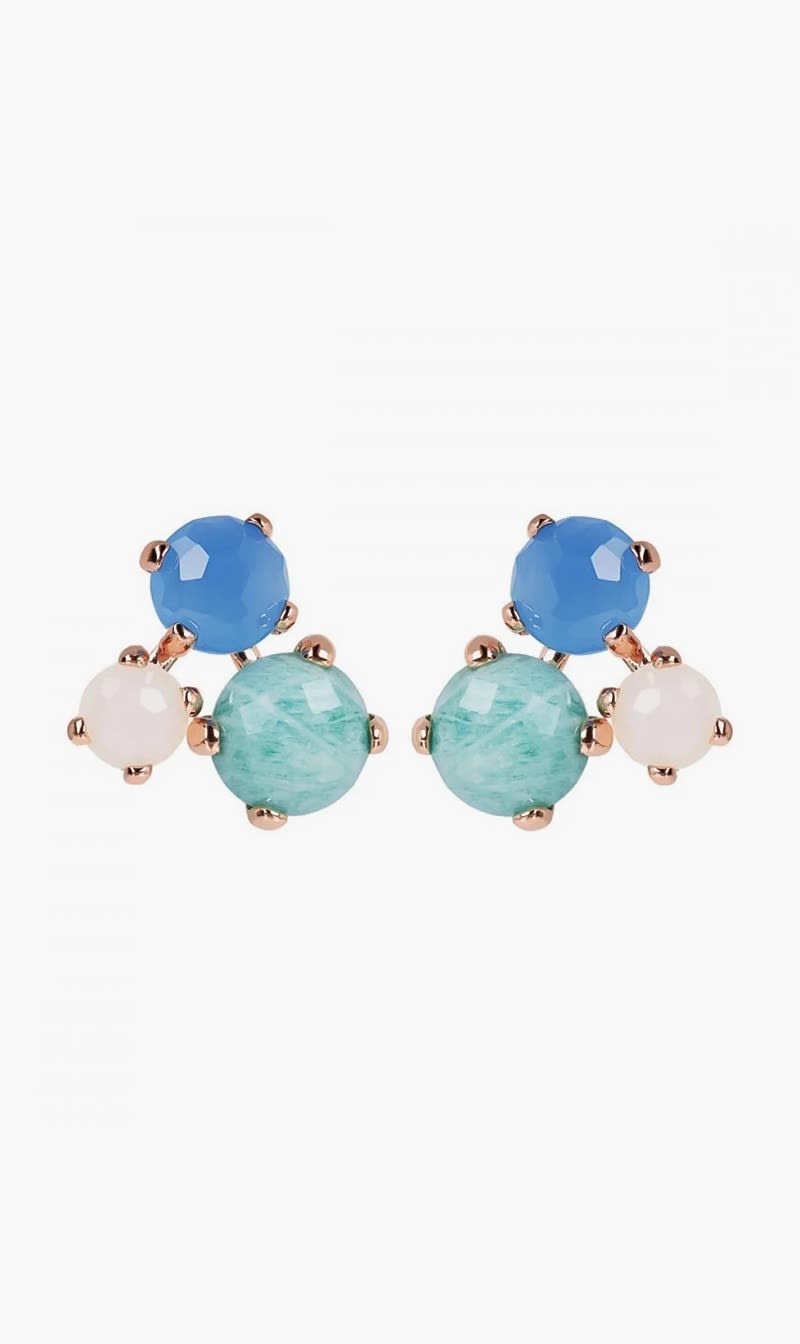 

Bronzallure Others Faceted Gemstone Earrings for Women | The Deal Outlet