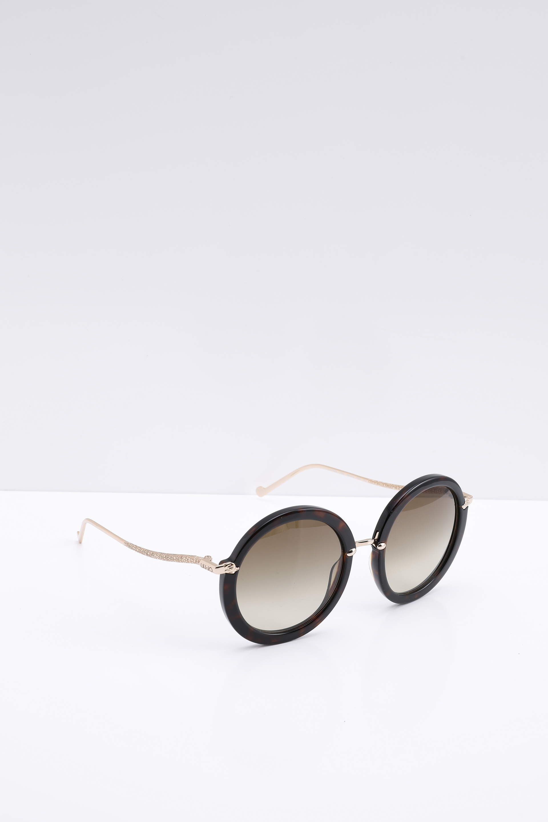 

Liu Jo Round Dark Tortoise Women's Sunglasses