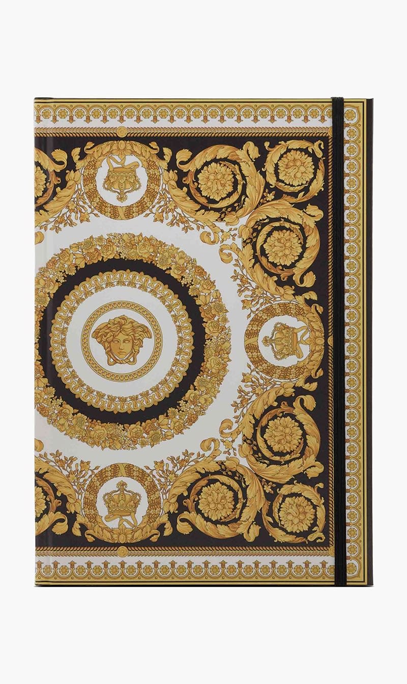 

Versace Multi-color Crete De Fleur Notebook | The Deal Outlet