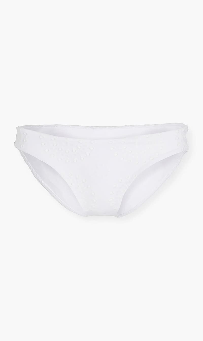 White Seafolly Black Lulu-hipster Pant for Women