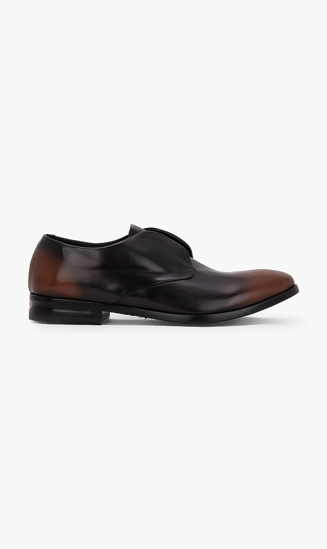 Alexander Mcqueen Ombre Leather Loafers