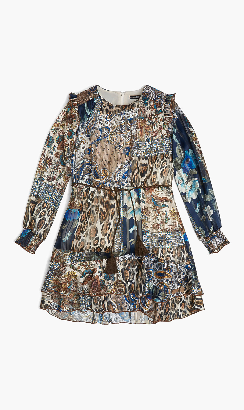 

All Over Print Dress, Multi-color