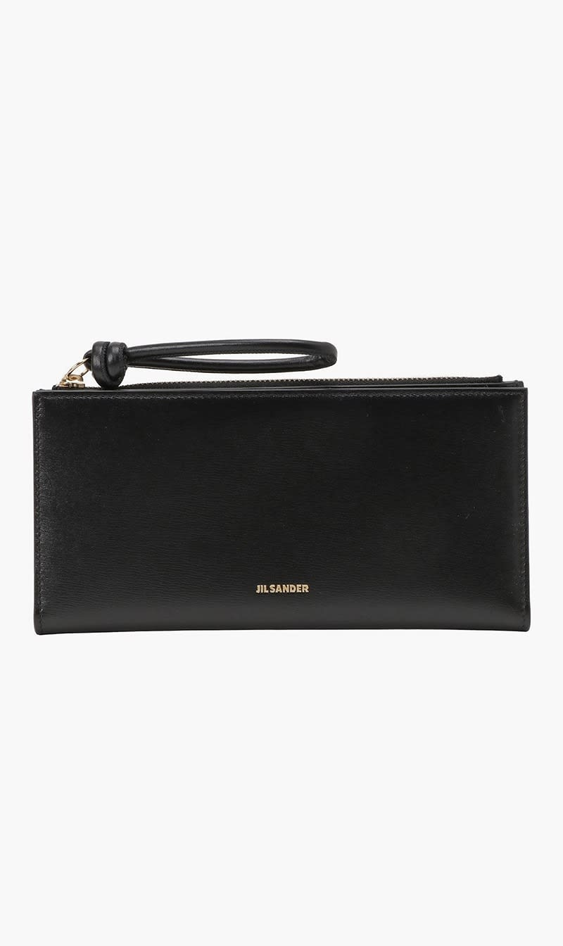 

Jil Sander Black Leather Wallet for Women | The Deal Outlet