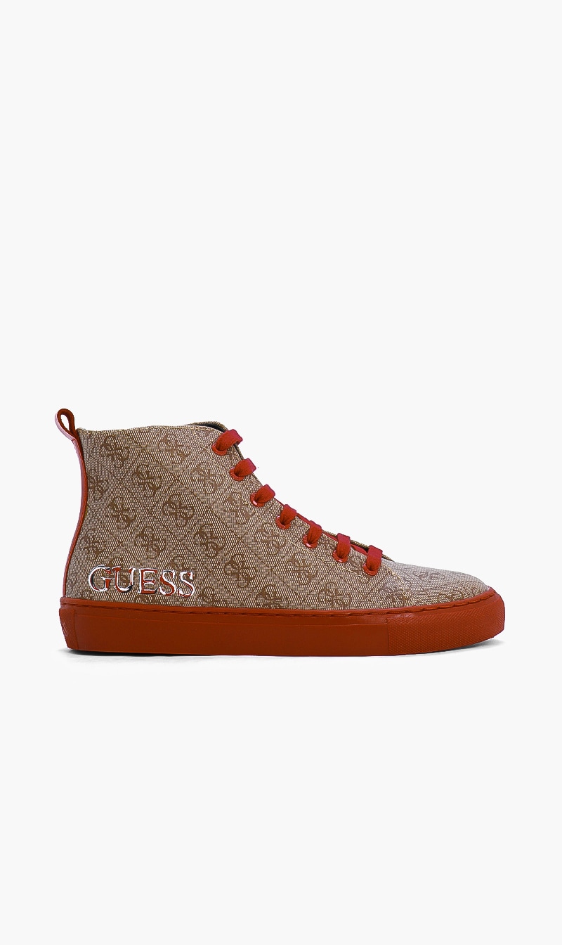 

Logo Ankle Length Sneakers, Red