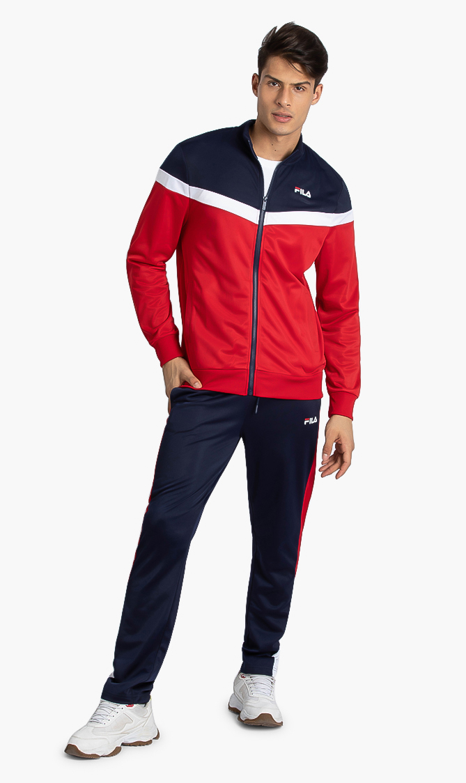 

Fila Rosner Colour Block Logo Tracksuit
