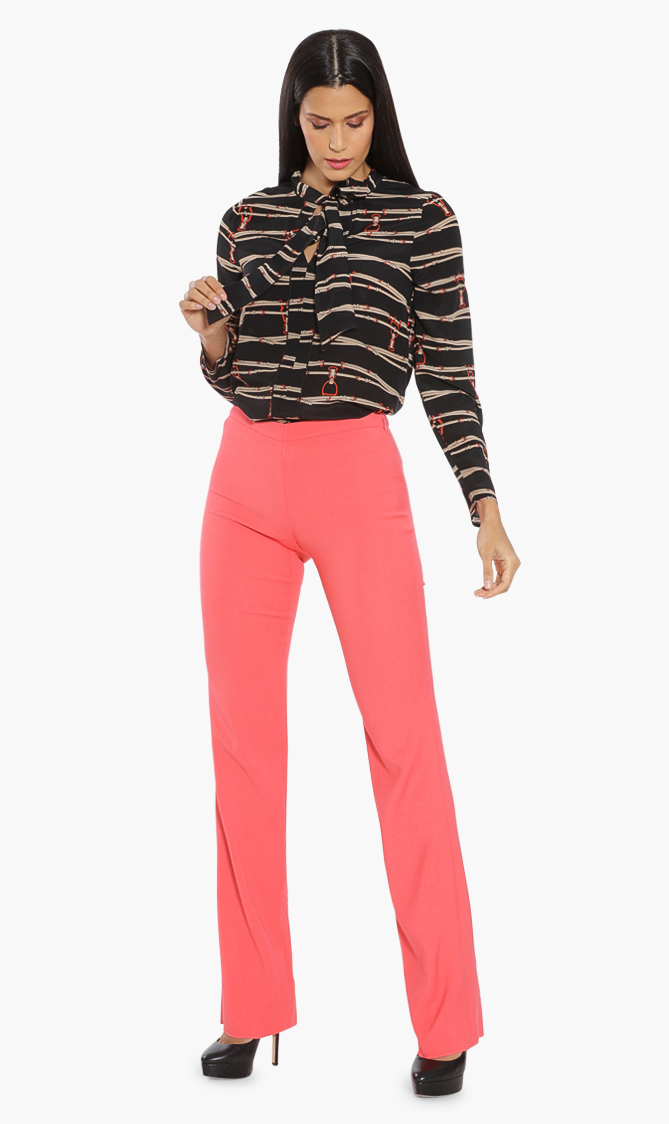 

Longchamp Plain Straight Pants