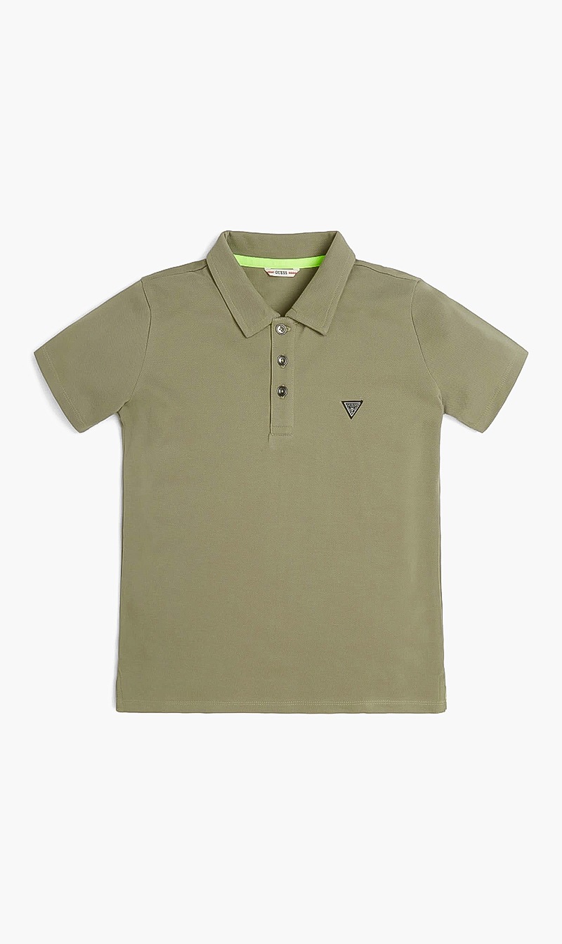 

Pique Polo Shirt, Green