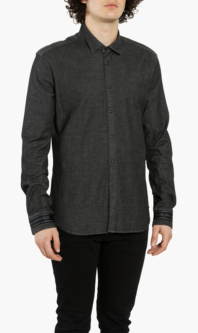 

Long Sleeves Denim Shirt