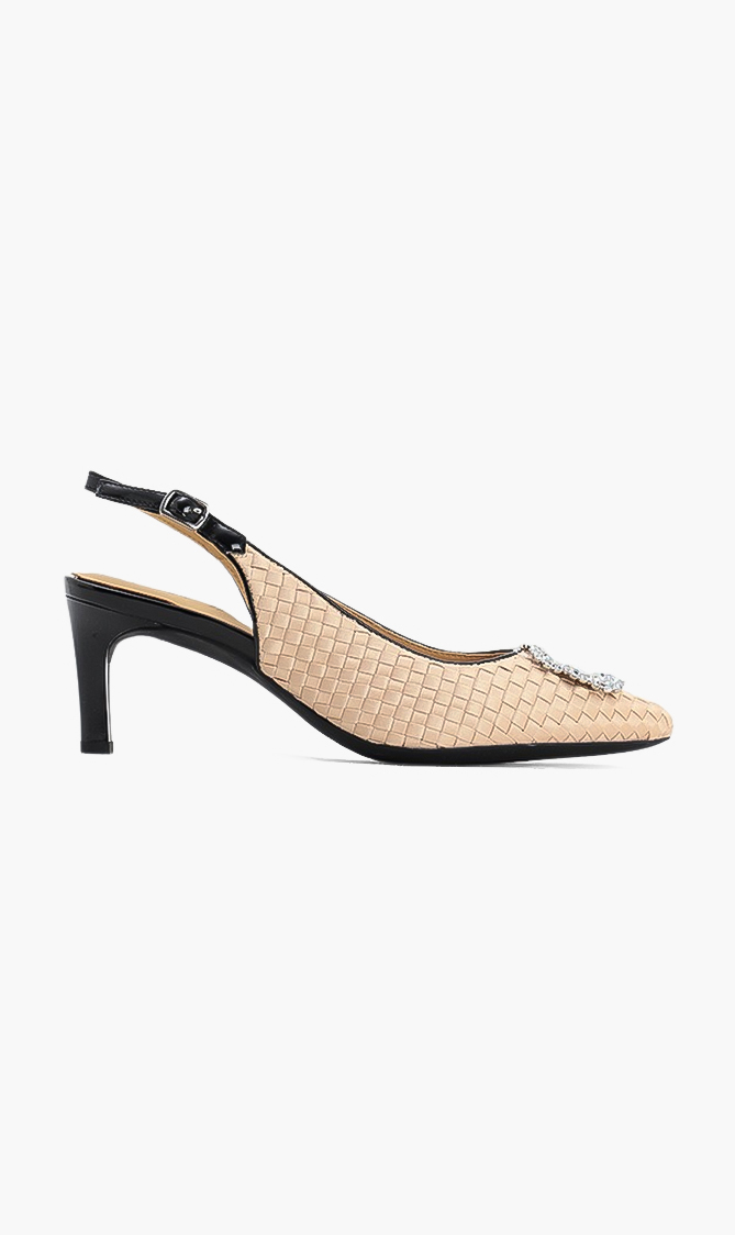 

Geox Bibbiana Woven Pumps