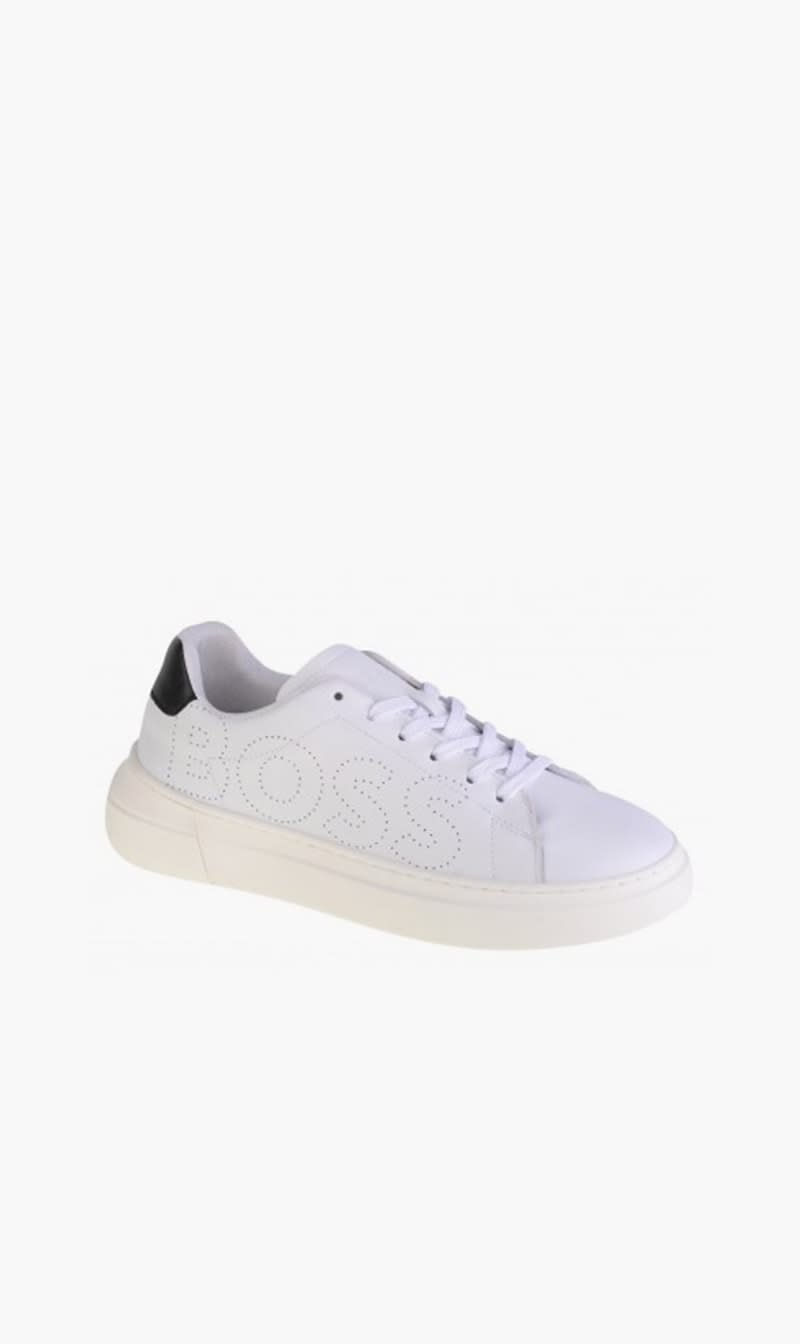 

Hugo Boss White Trainers for Boys | The Deal Outlet