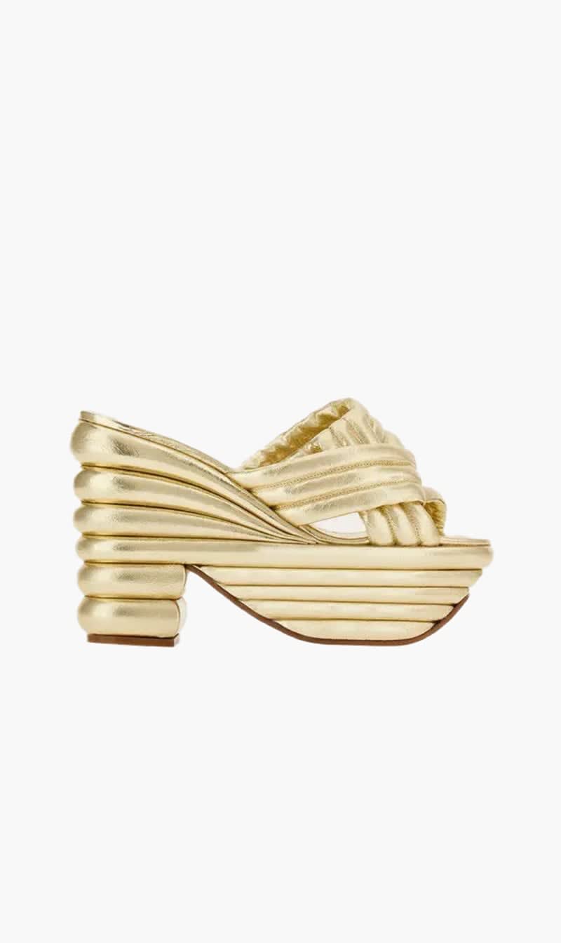 

Salvatore Ferragamo Yellow Rey Lam for Women | The Deal Outlet