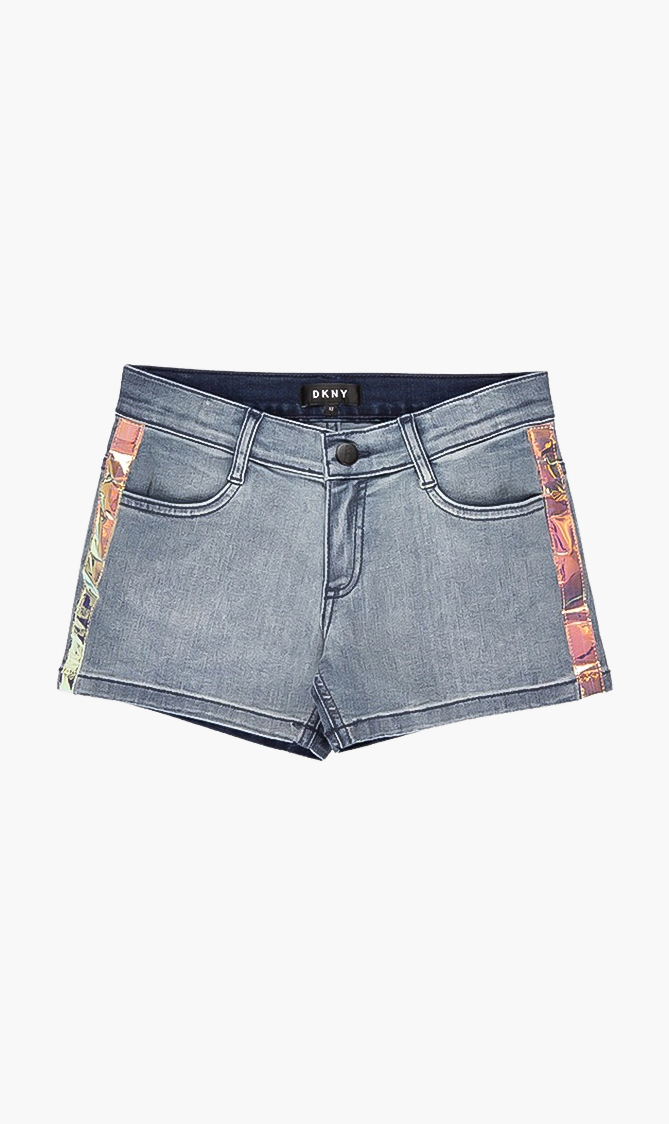 

Dkny Iridescent Paneled Short