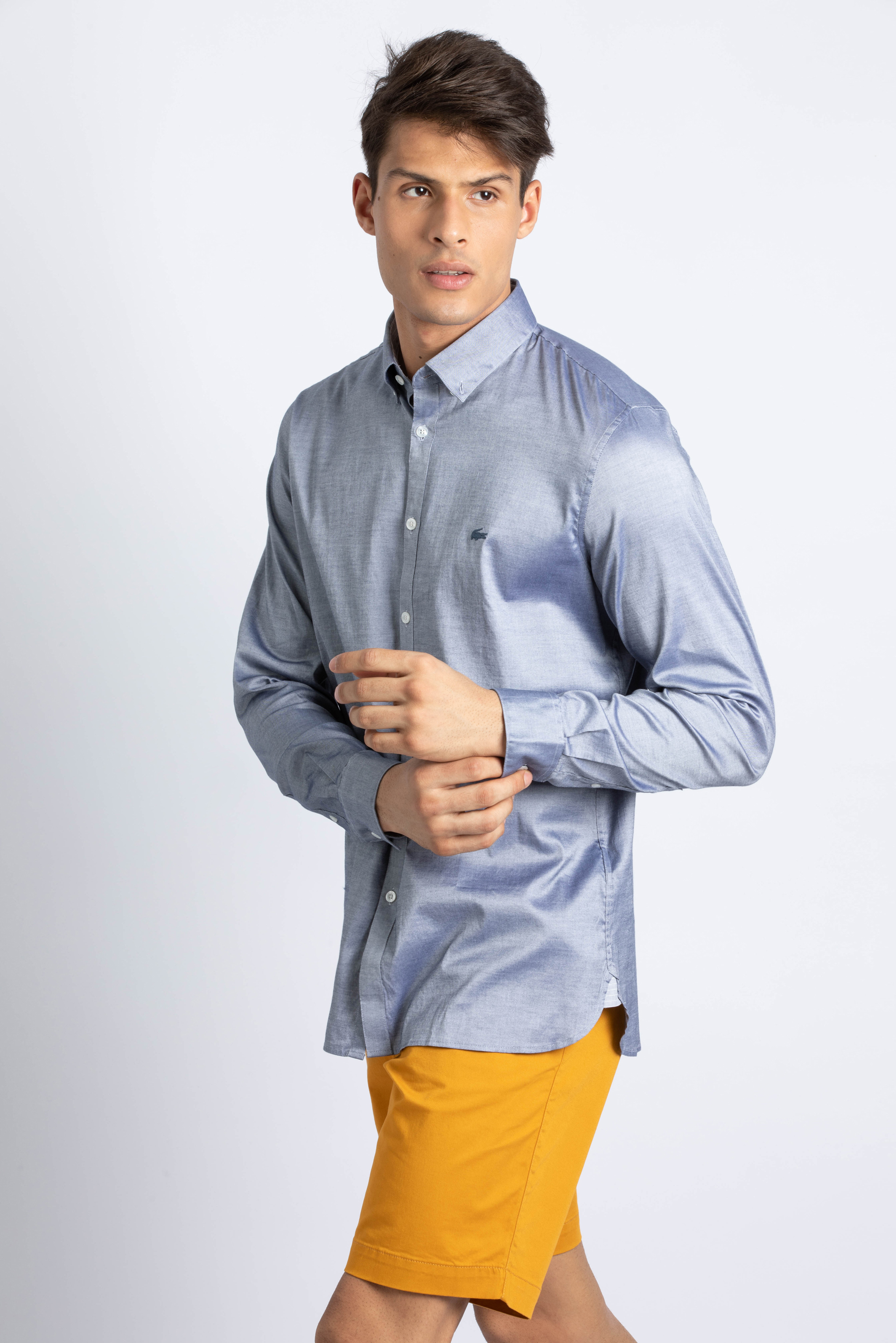 

Lacoste Slim Fit Stretch Cotton Pinpoint Shirt