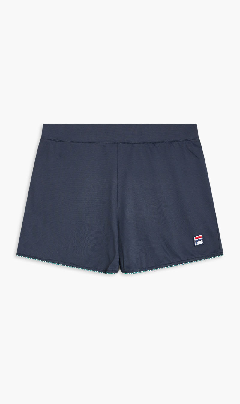 

Fila Blue Shorts With Braided Details | The Deal Outlet