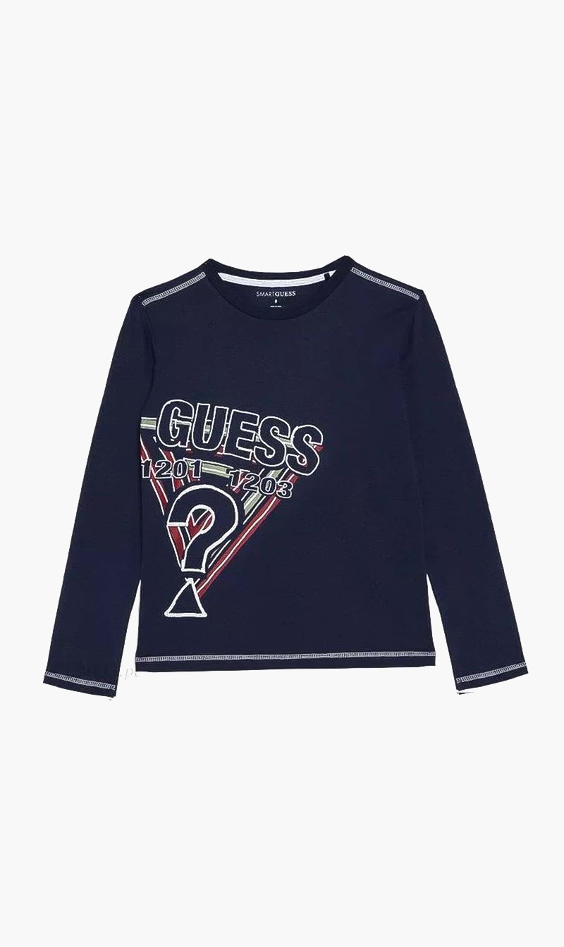 

Classic Logo Long Sleeves Tshirt, Blue