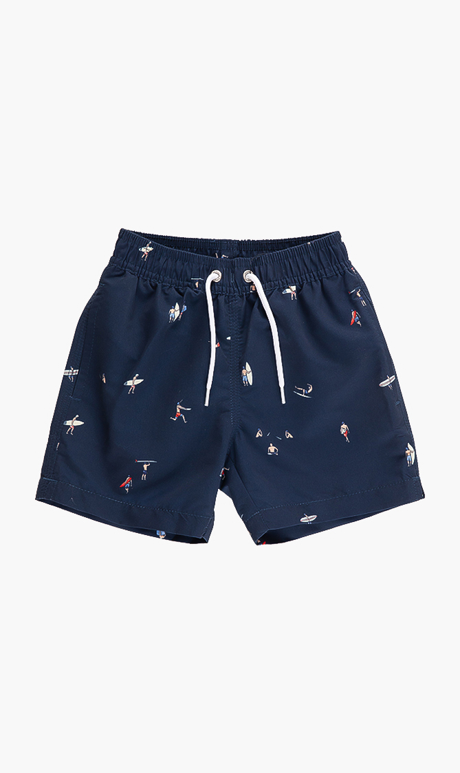 

Hackett London Surf Print Swim Trunks