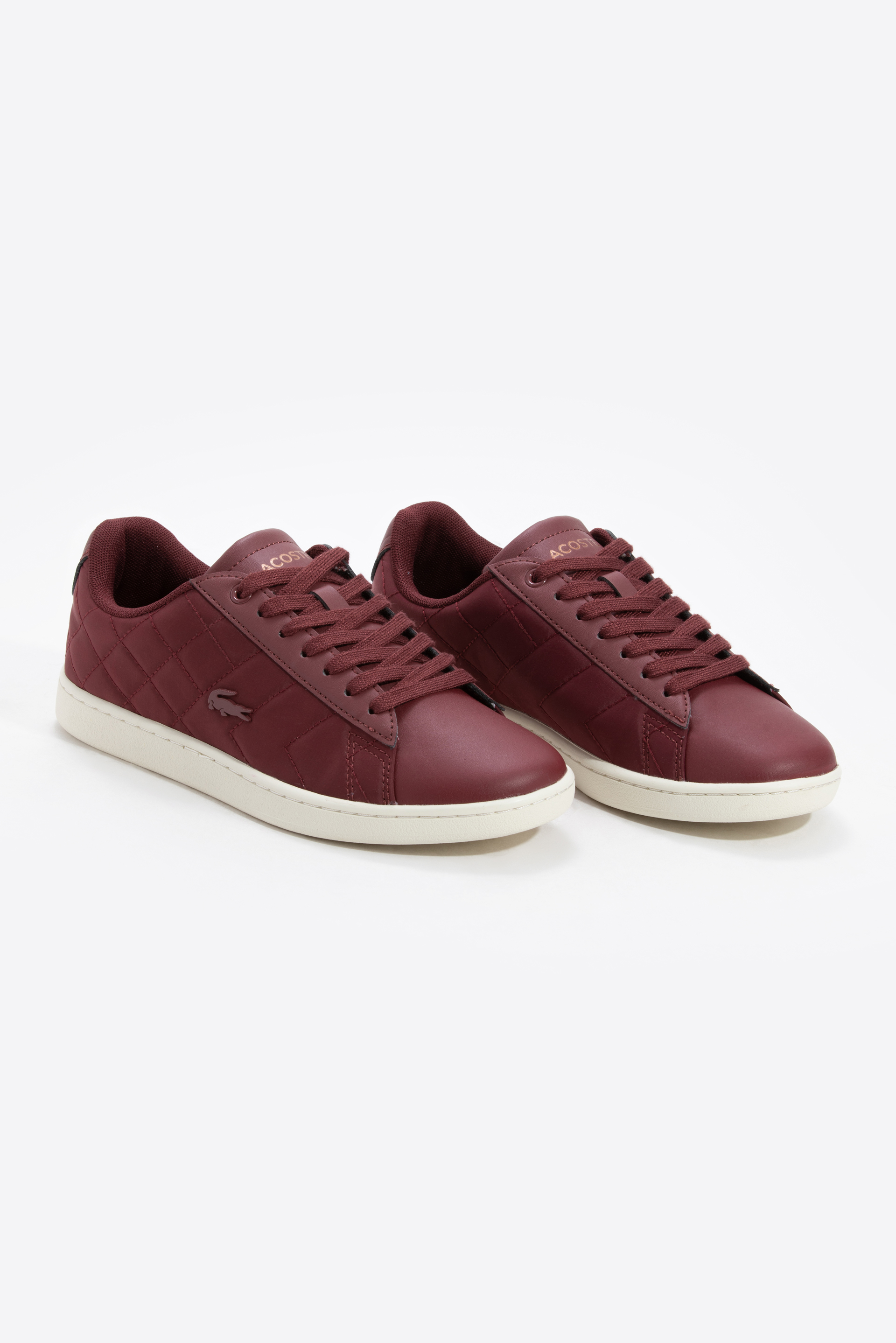 

Lacoste Carnaby Evo Textile Dark Red Sneakers