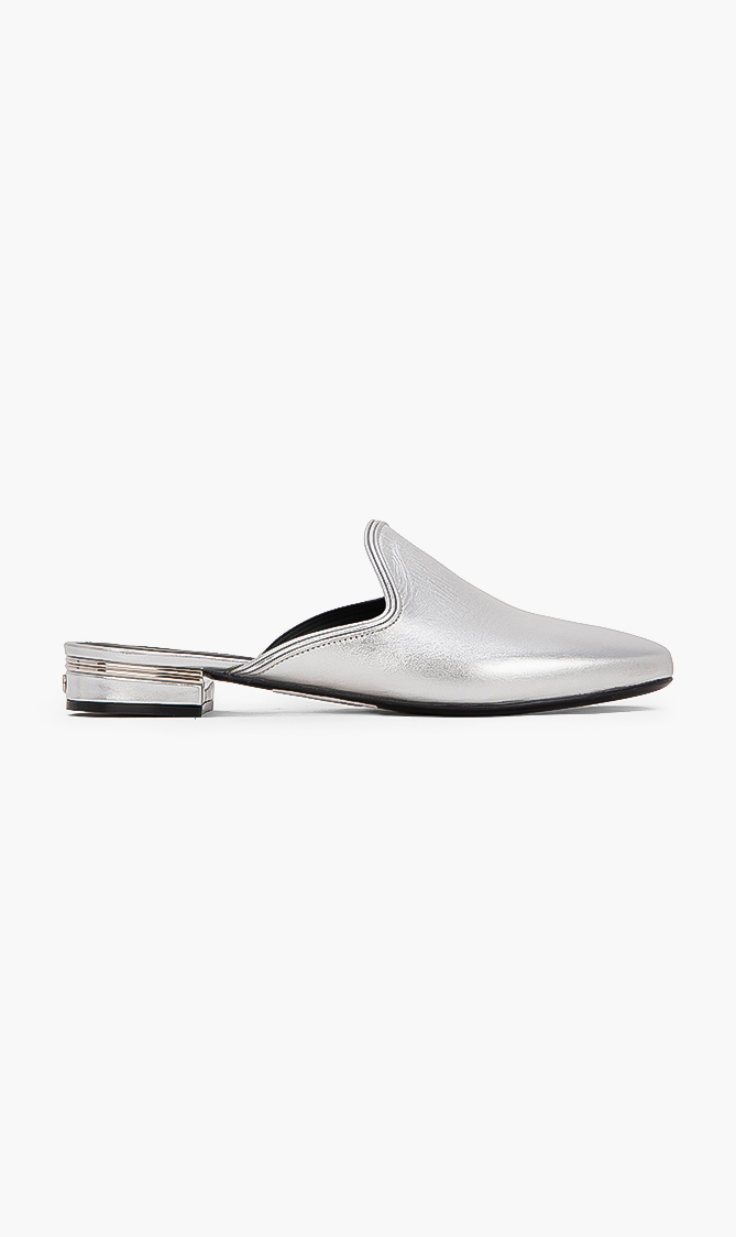 

Salvatore Ferragamo Alham Leather Mules