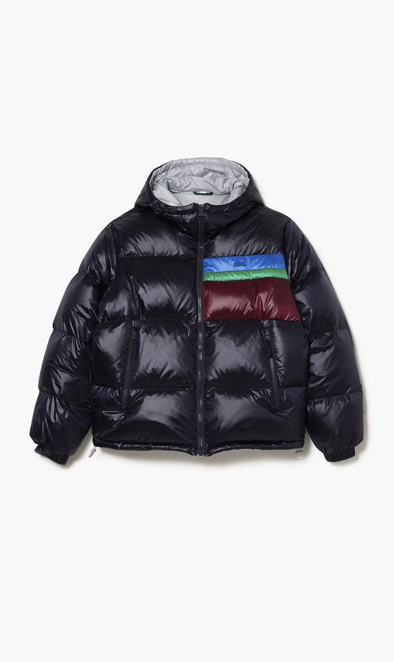

Lacoste Multi-color Reversible Colourblock Accent Down Jacket for Men | The Deal Outlet