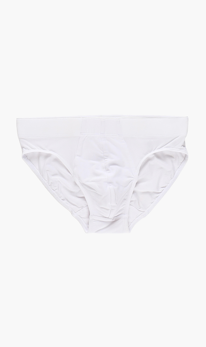 

Skin Cotton Briefs, White