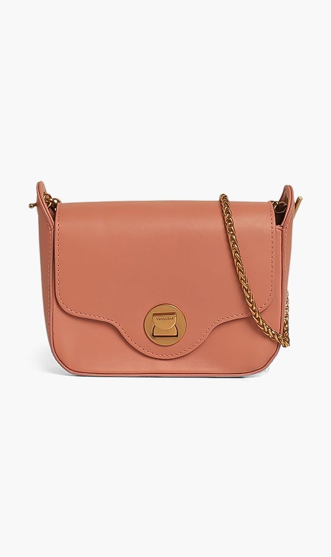 

Coccinelle Flap Leather Crossbody Bag